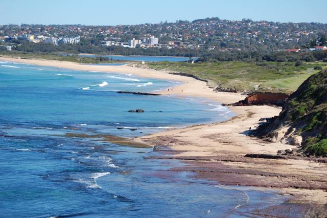 Long Reef, um pico Show em NSW, Australia