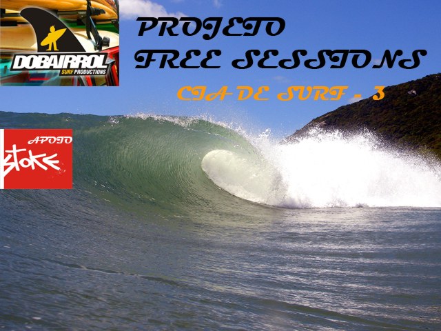 Os vídeos do Projeto Free Sessions – Cia de Surf