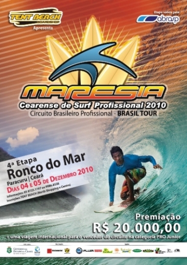 Vai começar a 4ª e última etapa do MARESIA Cearense Pro 2010