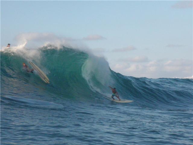 Waimea não dá trégua