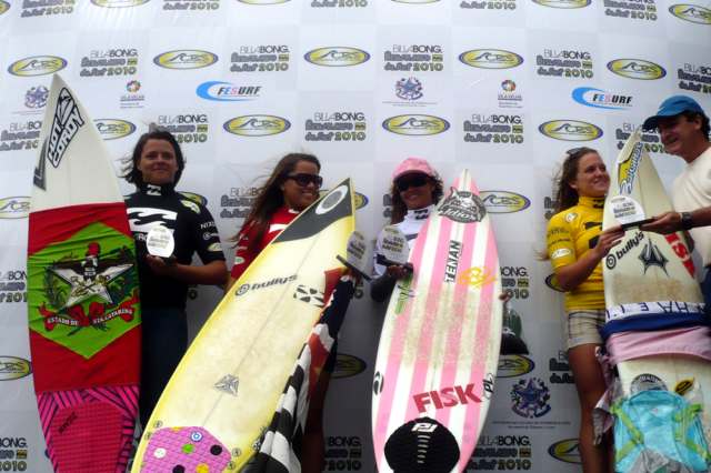 Catarinenses no pódio do Brasileiro de Surf Amador