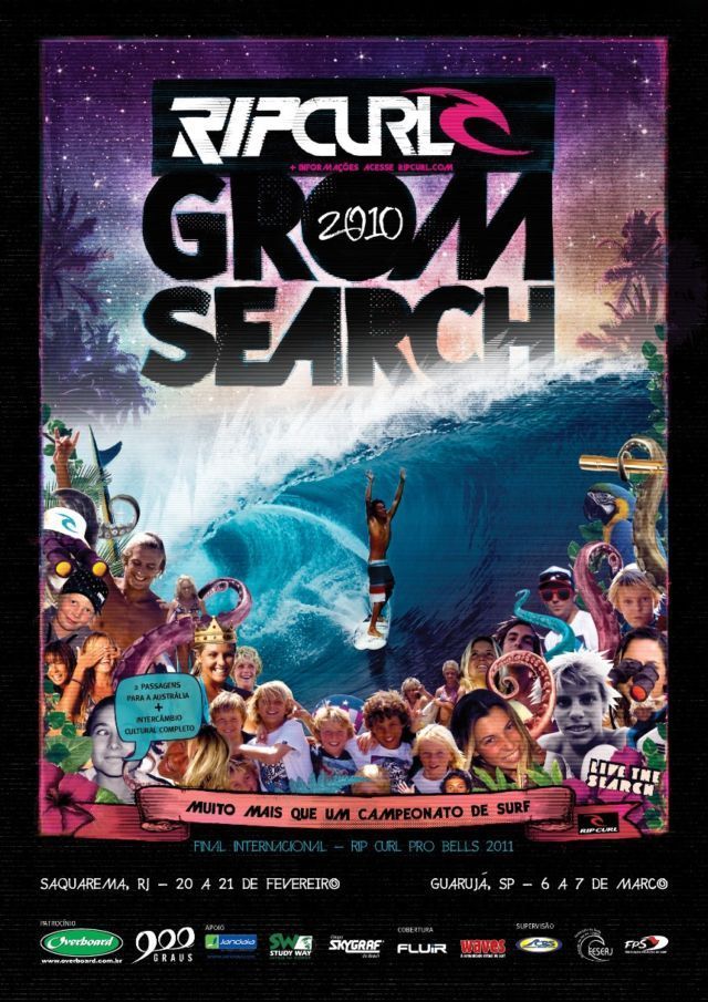 Rip Curl lança filme do Rip Curl Grom Search 2010