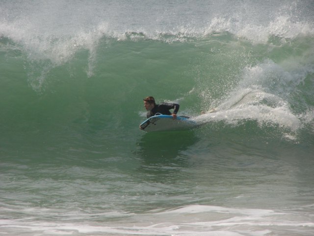 Um espetáculo de bodyboarding no Estaleirinho!