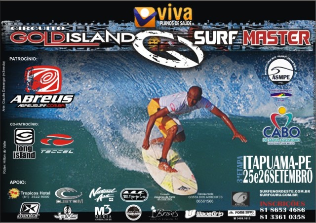 3ª etapa do circuito  Gold Island Surf Master 2010