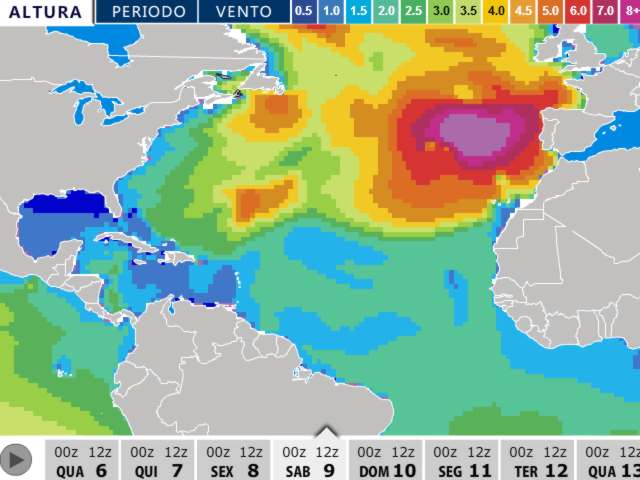 Primeiro swell de Norte consistente no feriadão