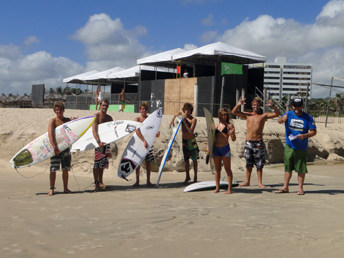 Talentos do surf brasileiro na expectativa do Futuro