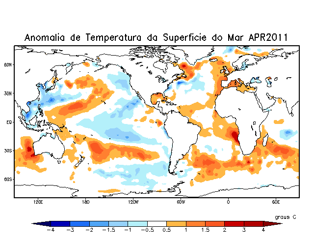 Fenômeno La Niña apresenta sinais claros de declínio