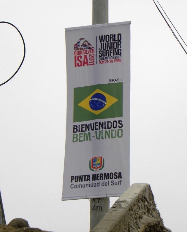 Brasil comemora avanço total Mirim no Quiksilver ISA Mundial de Surf Júnior 2011