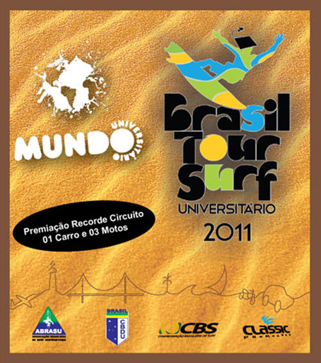 Brasil Tour Surf Universitário 2011 amplia premiação!!!