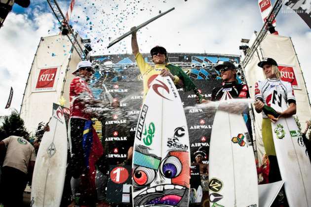 Gabriel Medina faz história e ganha o Airwalk Pro Junior