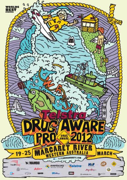 Margaret River está para receber melhores do mundo no Drug Aware Pro 2012