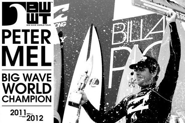 Big Wave World Tour Coroa Peter Mel Campeão