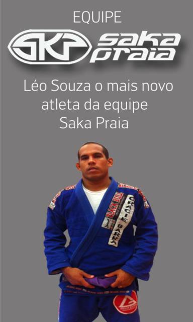 Léo Souza é o mais novo membro da equipe Saka Praia