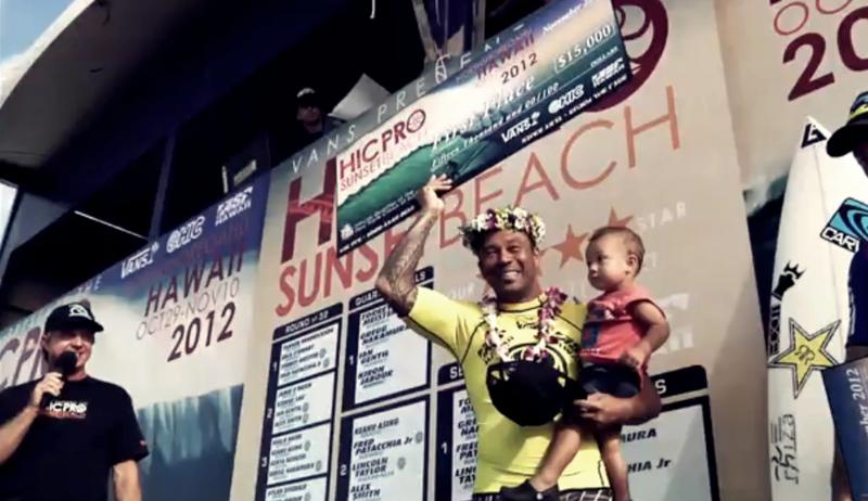 Sunny Garcia campeão do HIC Pro 2012 em Sunset Beach