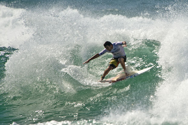 Joel Parkinson é o campeão do Burton Toyota Pro