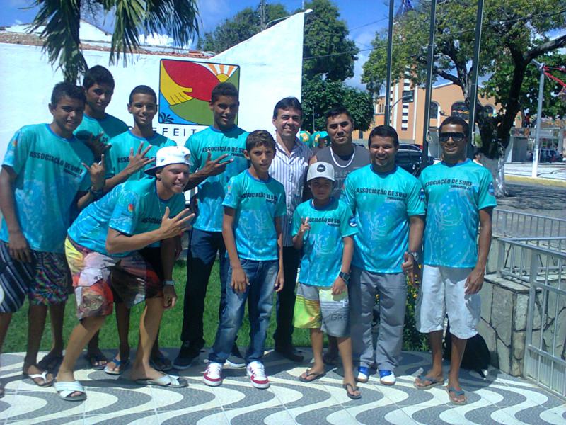 Equipe de surf de Paracuru