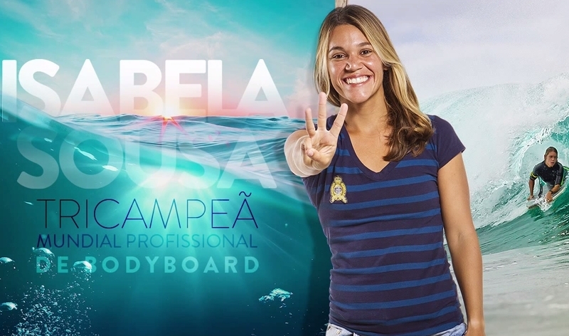 Isabela Sousa é Tricampeã Mundial de Bodyboard