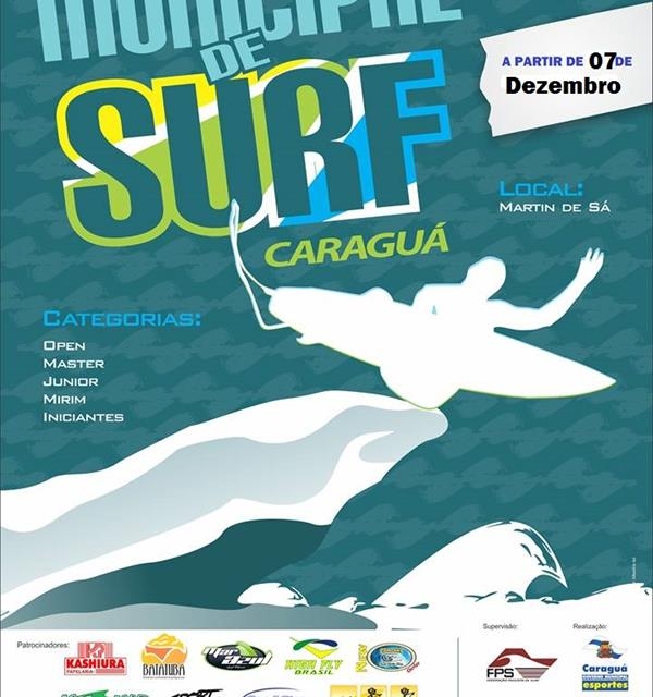 Municipal de surf abre janela de espera das ondas em Caraguá