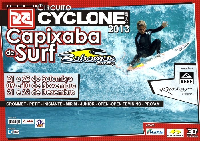 Última etapa do Circuito Capixaba de Surf