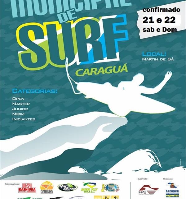 Municipal de Surf de Caraguá Confirmado