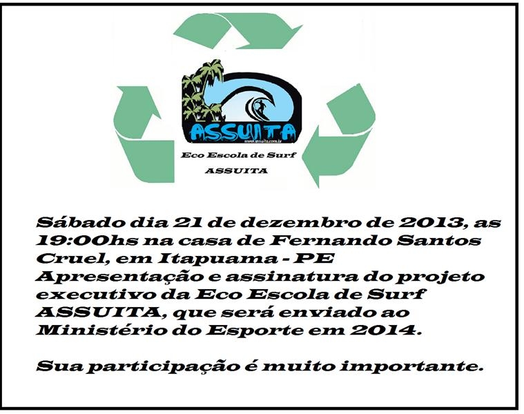 Projeto Eco Escola de Surf ASSUITA