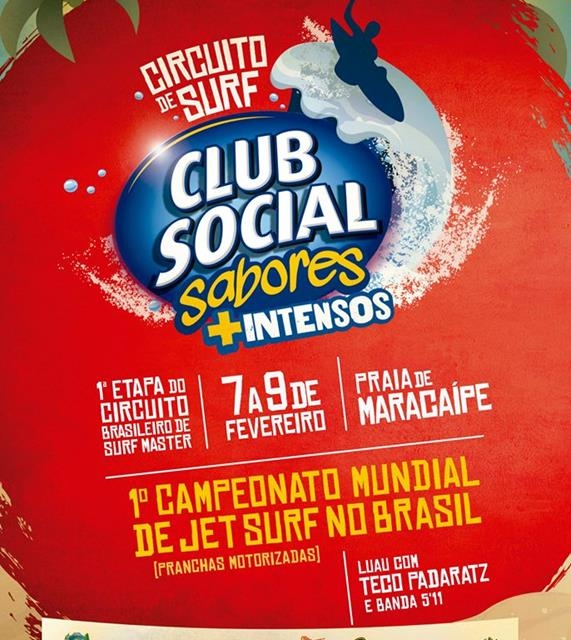 Circuito Club Social de Surf ao ritmo do Máster CBS e Jet Surf em Maracaípe