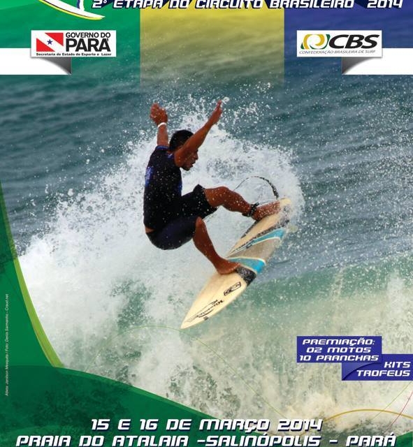 Pará Recebe a Segunda Etapa do CBS Brasileiro de Surf Amador 2014