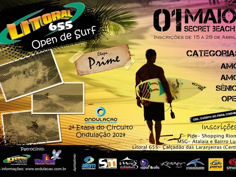 Segunda etapa do Circuito Ondulação de Surf 2014