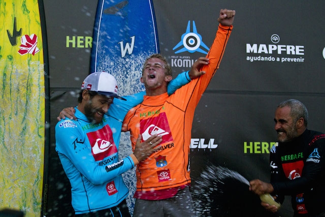 Miguel Tudela Vence o Quiksilver Pico Alto Classic