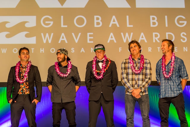 Vencedores dos Prêmios Billabong XXL de 2014