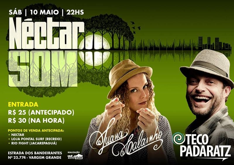 Teco Padaratz &amp; Banda 5’11” + Luana Calainho no Nectar