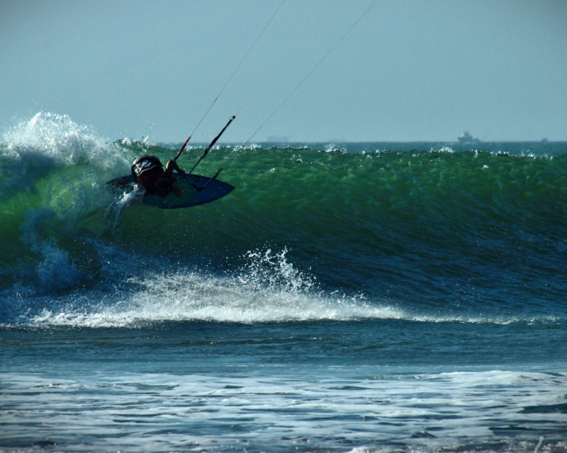 Kitesurf Insano em Lobitos