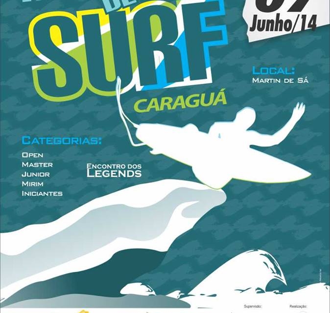 Municipal de Surf Confirmado em Caraguá