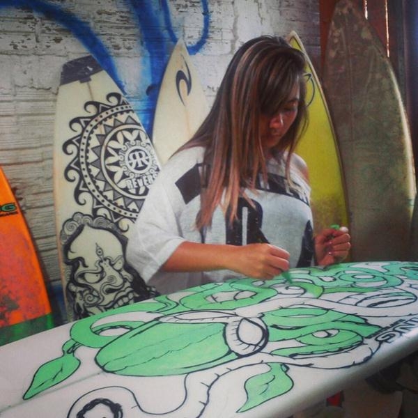 Mayse Leite Surf Art