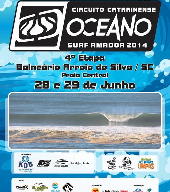 Balneário Arroio do Silva recebe elite do surfe catarinense na próxima semana