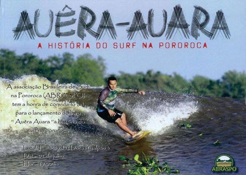 ABRASPO lança livro que conta a história do surf na pororoca