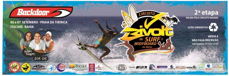 Circuito Bivolt de Surf e Bodyboarding aterrisa em Itacaré