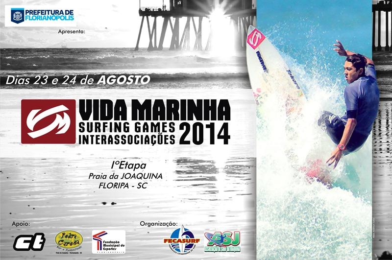 Começa neste sábado na Joaquina o Vida Marinha Surfing Games Interassociações