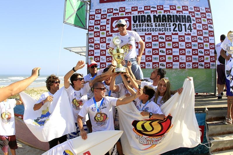 Imbituba vence a 1ª etapa do Vida Marinha Surfing Games Interassociações 2014