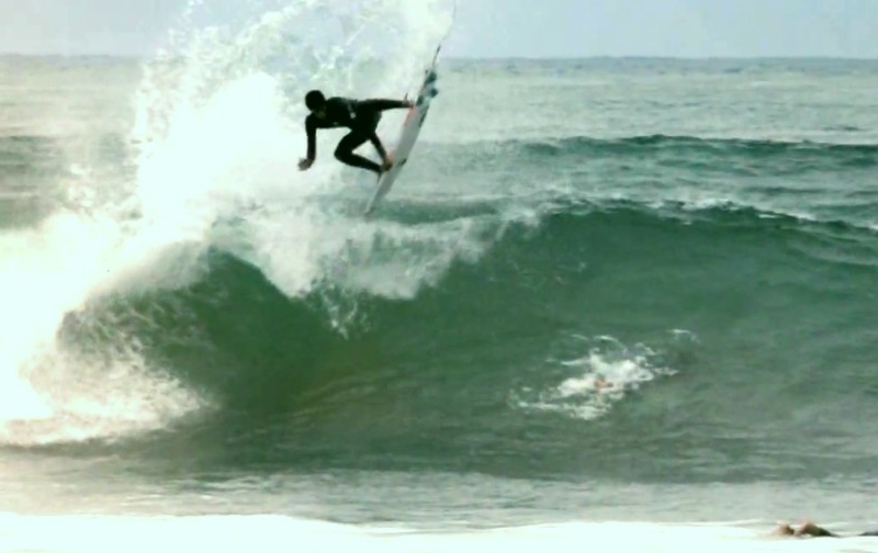 Gabriel André em Lower Trestles