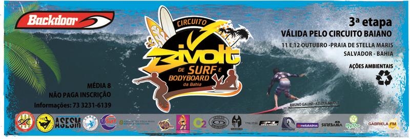 Circuito Bivolt de Surf e Bodyboarding energiza Salvador