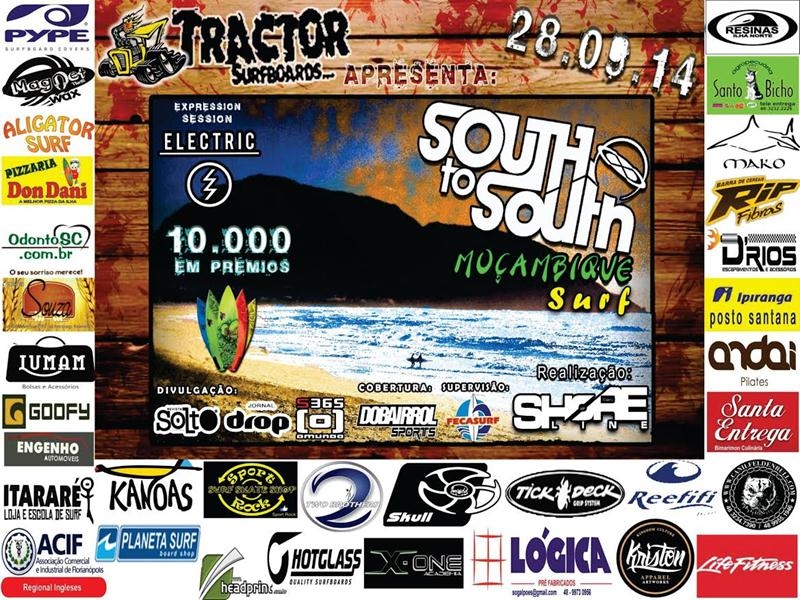 South to South Moçambique Surf Rola Neste Domingo