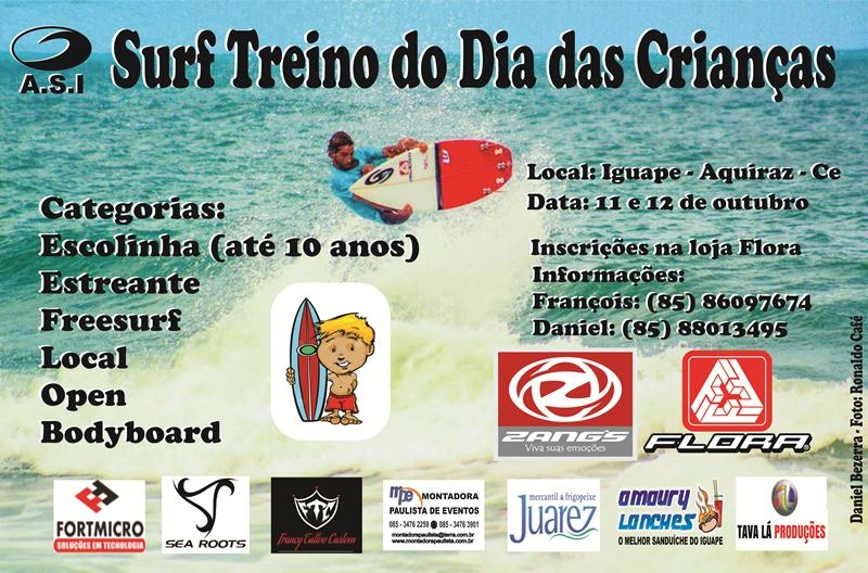 Surf Treino do Dia das Crianças