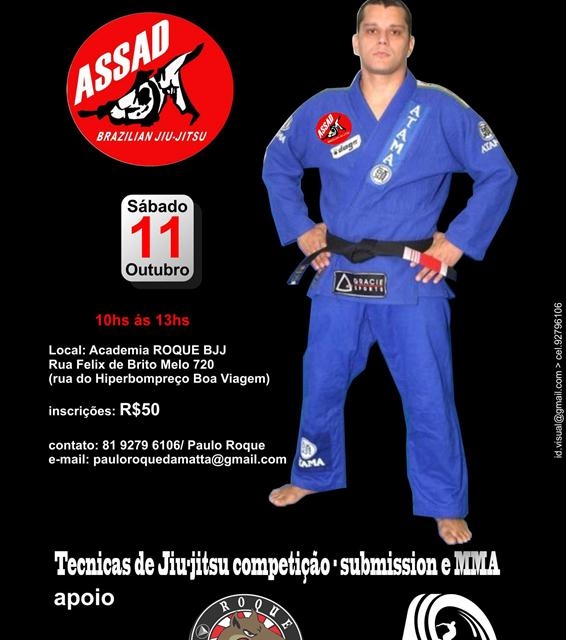 Seminário ASSAD Brazilian Jiu Jitsu 2014 em Recife