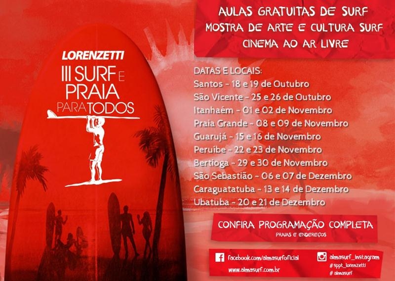 Lorenzetti apresenta projeto Surf e Praia para Todos