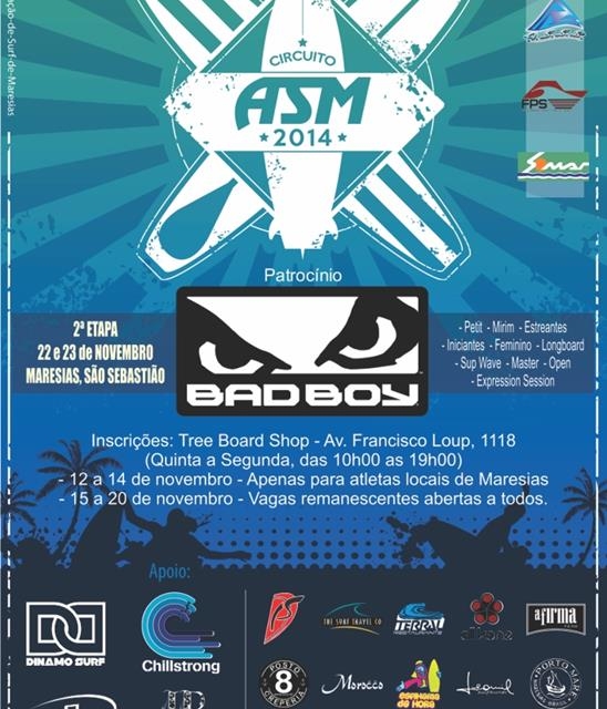 BAD BOY ASM 2014 tem etapa final confirmada em Maresias
