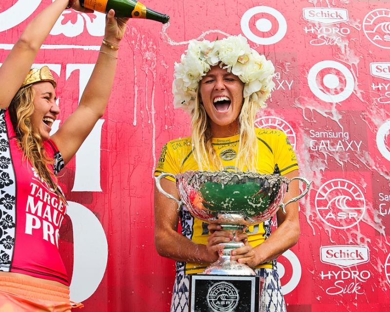 Carissa Vence e Gilmore Leva o Sexto Título Mundial em Honolua