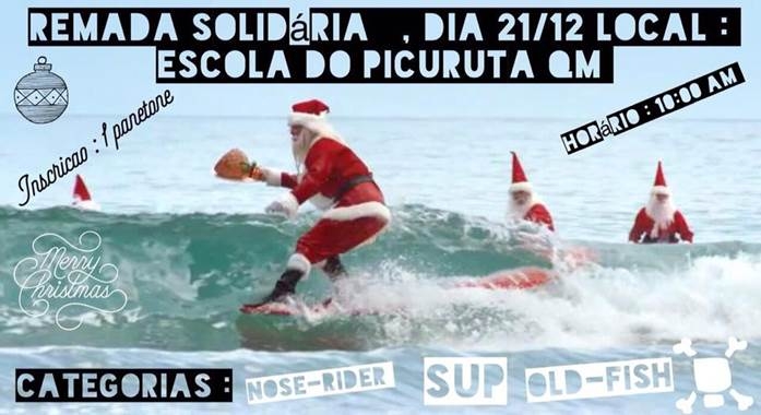 Picuruta e Leco Salazar promovem a 2ª Remada Solidária neste domingo no Quebra-Mar