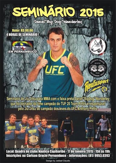 Seminário de Jiu-Jitsu para MMA com Daniel &quot;Big Dog&quot; Wanderley