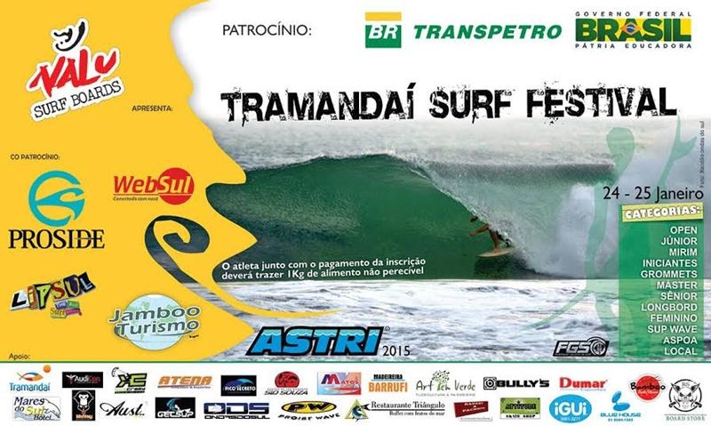 Tramandaí Surf Festival será a 1ª etapa do Gaúcho Amador de Surf 2015